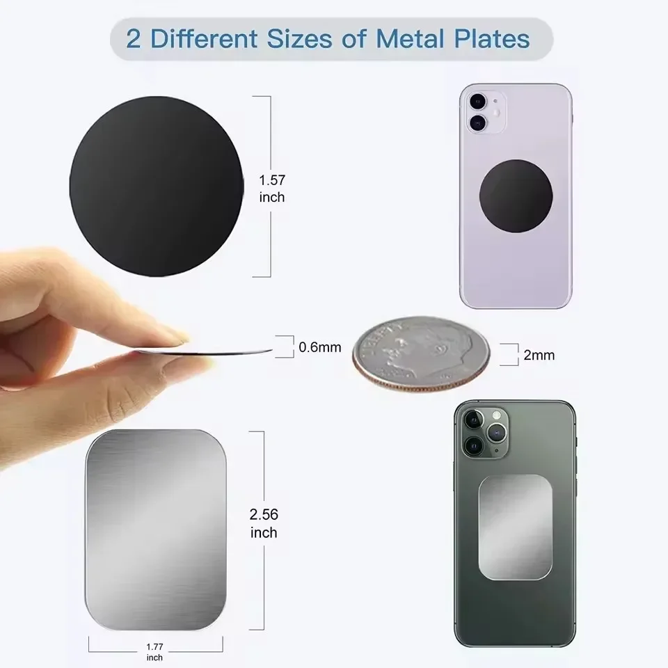 5/10pcs Magnetic Metal Plate D - Tablet Accessories For Car review and price