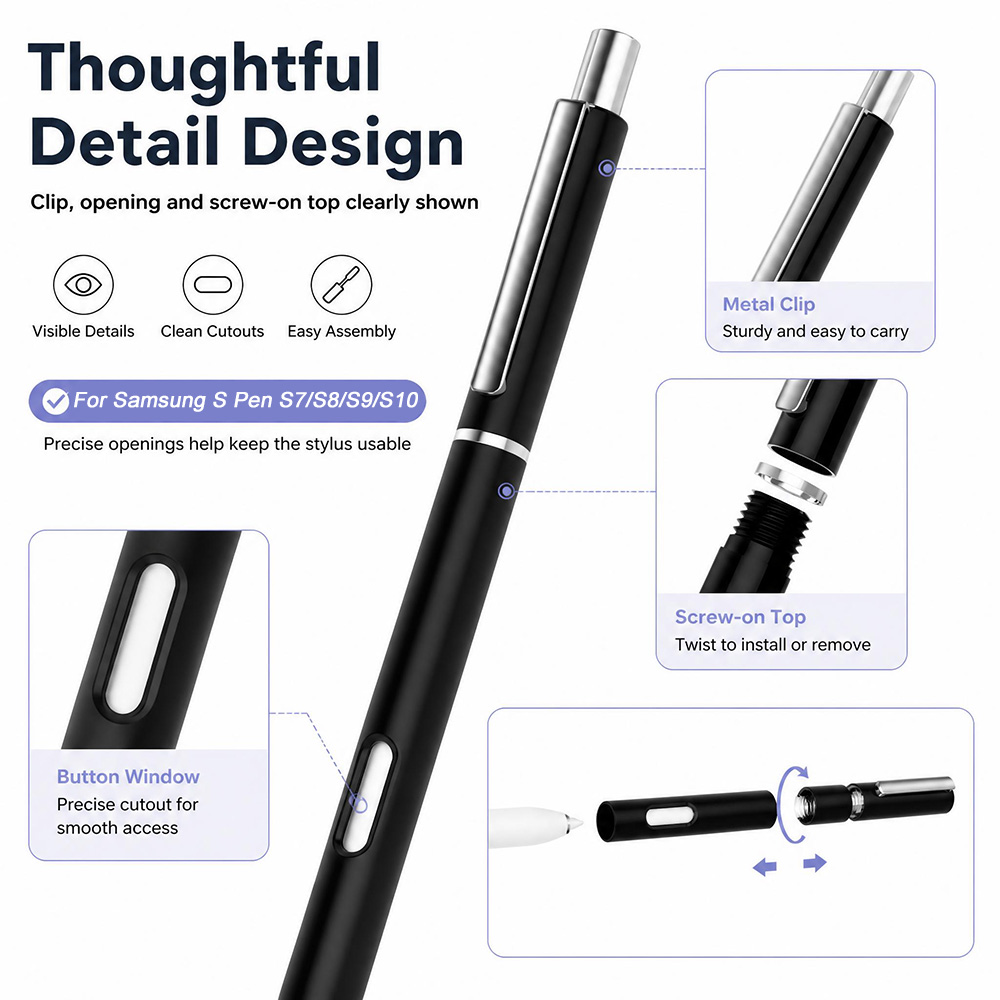 New Pencil Case S Pen For Sams - Samsung Tablet S9 Accessories review and price