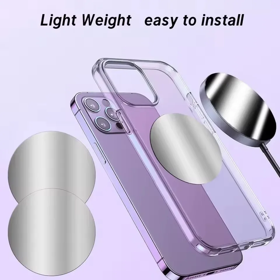 1-5PCS 8CM Magnetic Metal Plat - Tablet Accessories For Car review and price