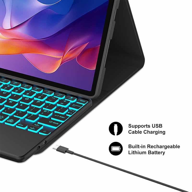Touch Backlight Keyboard Case  - Bluetooth Trackpad review and price
